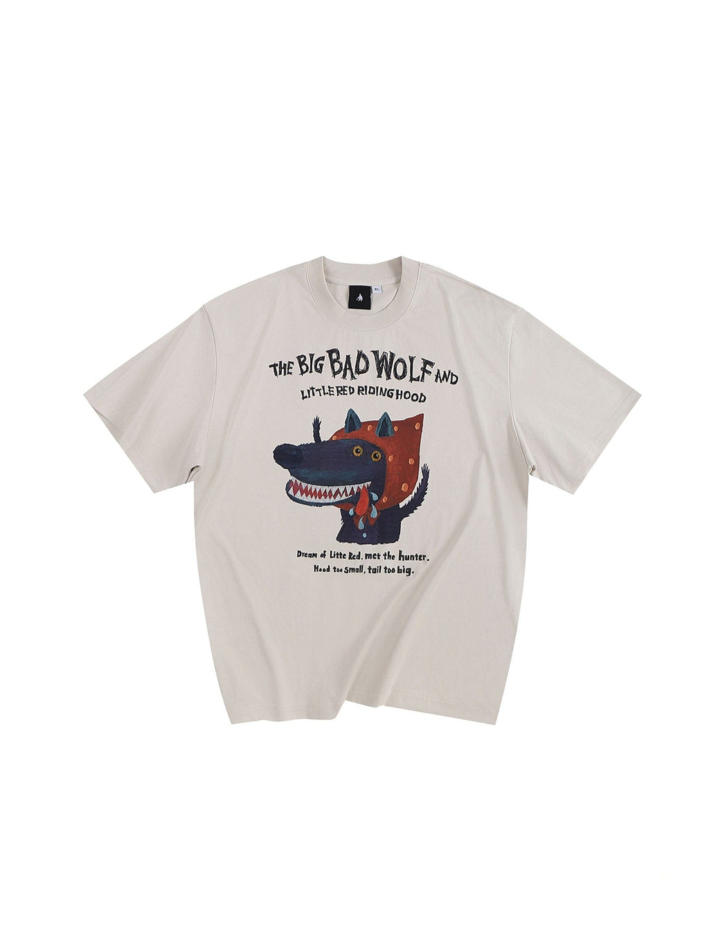 FACEONLAB Big Bad Wolf Oversized T-Shirt