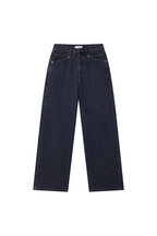 OPICLOTH Retro Washed Straight-Leg Jeans