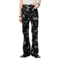 CYCYCY Punk Washed Graffiti Jeans