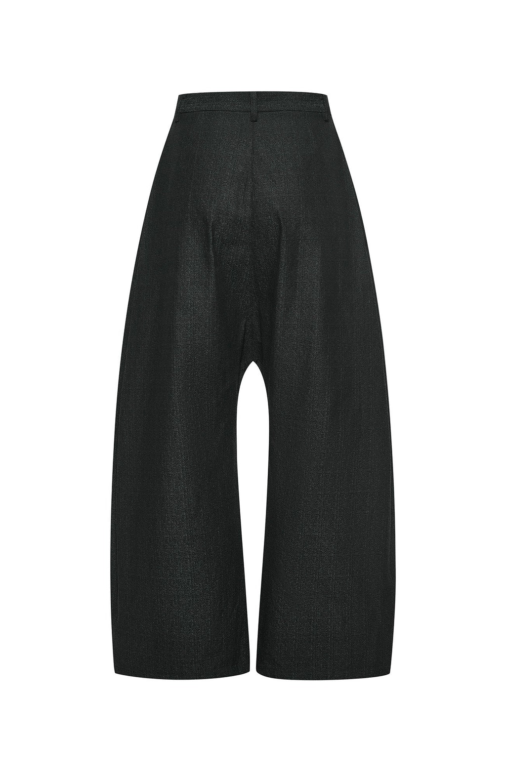 7440 37 1 Symmetrical Pleats Drop-Crotch Jeans