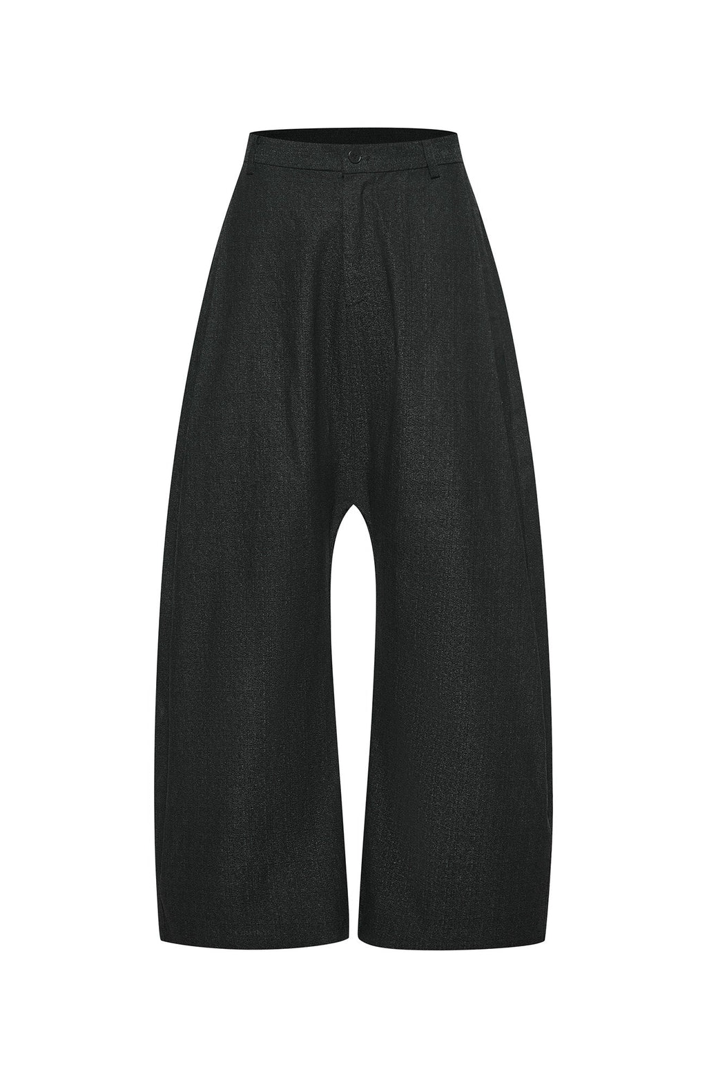 7440 37 1 Symmetrical Pleats Drop-Crotch Jeans