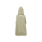 RELABEL Tencel Wool Hooded Ruched Tank Top