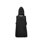 RELABEL Tencel Wool Hooded Ruched Tank Top