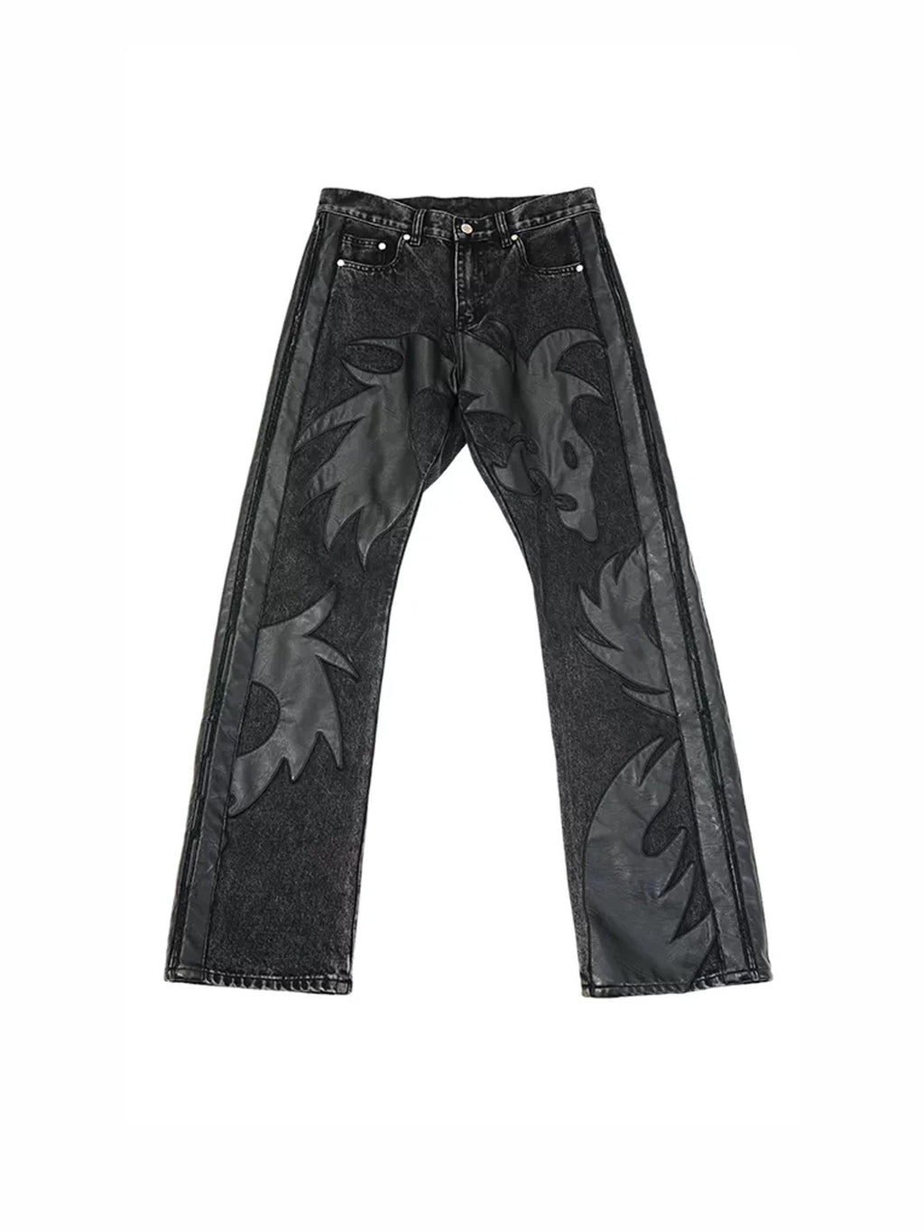 VINKID Dragon Graphic Washed Jeans