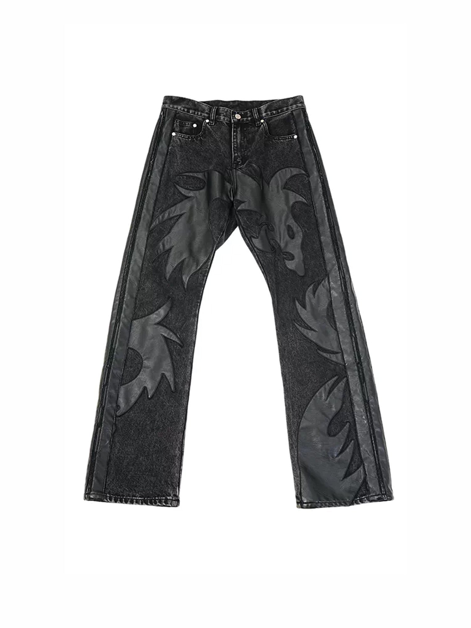 VINKID Dragon Graphic Washed Jeans