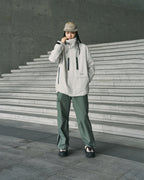 ENSHADOWER Waterproof Pleated Spliced Multi-pocket Pants