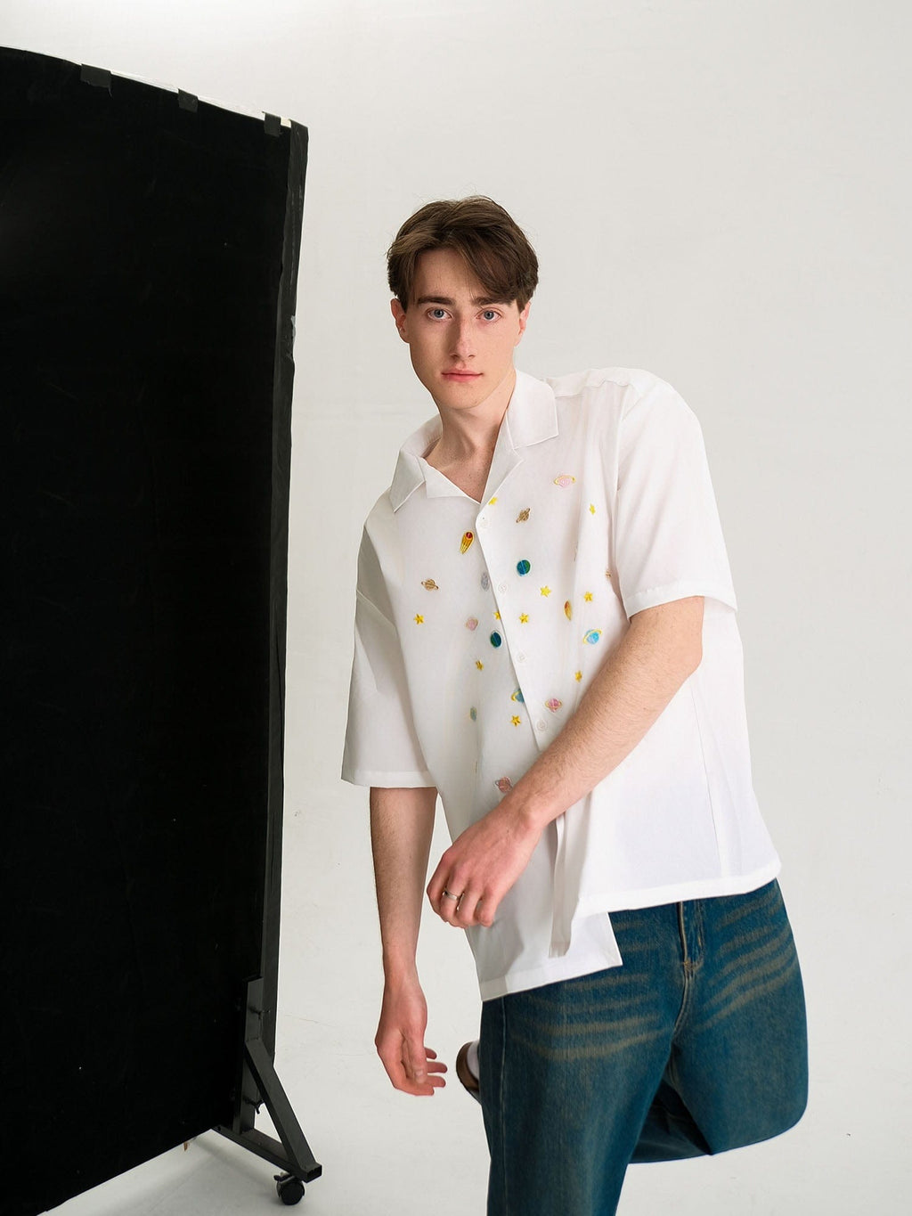 WIID Planet Patch Cuban Half Shirt