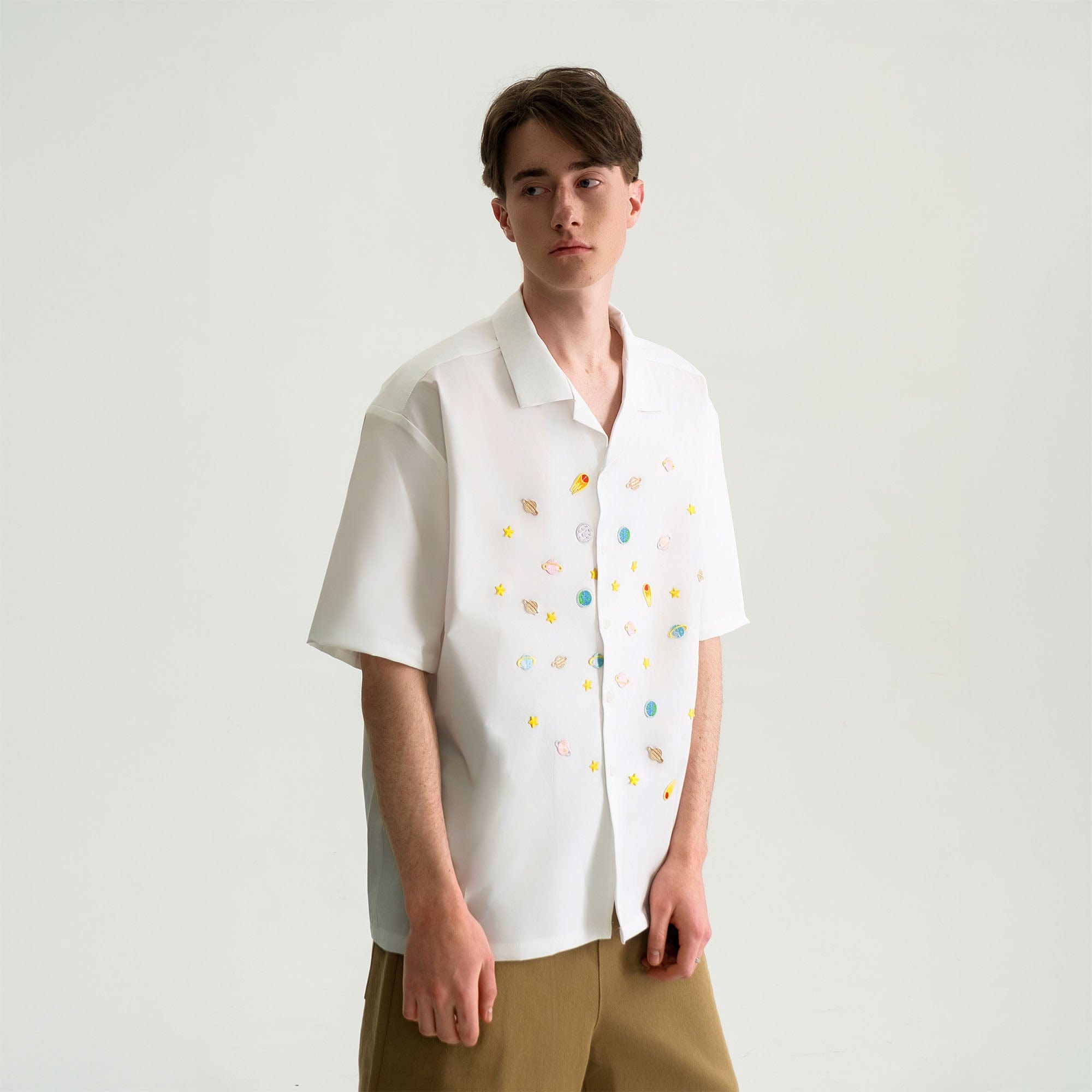 WIID Planet Patch Cuban Half Shirt