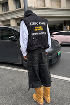 STEEPC Multi-Pocket Raw Denim Shorts