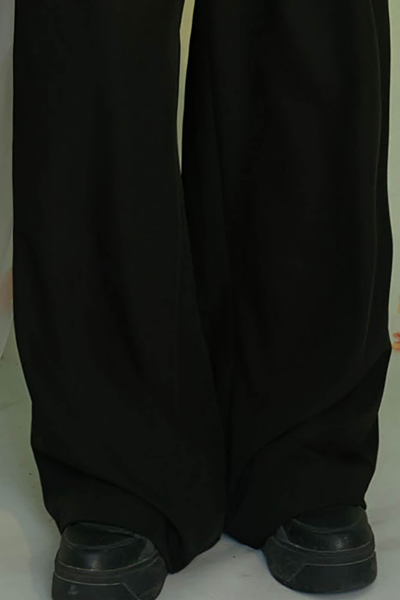 JIECHI Diamond Double-Waist Trousers