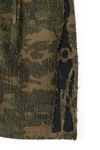 RELABEL Camo Skeleton Patch Shorts