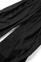 RELABEL Drawstring Pleated Oversized Raw Jeans