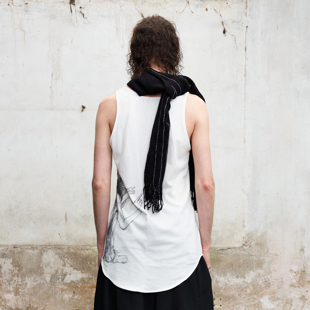 ILNya Nieternite Nifutur Spliced Graphic Tank Top