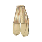 RELABEL Detachable Drape Drawstring Baggy Jeans Brown