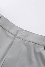 F2CE Contrast Panel Cut-Out Knee Shorts