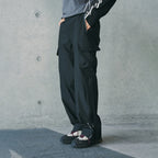ENSHADOWER Waterproof Pleated Spliced Multi-pocket Pants