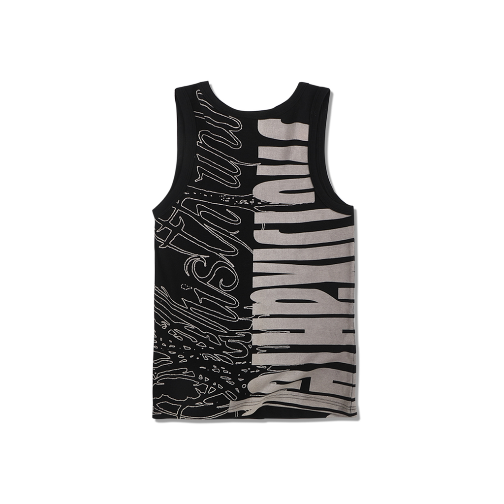 WHISTLEHUNTER Graffiti Ribbed Tank Top