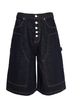 STEEPC Double-Knee Raw Denim Short