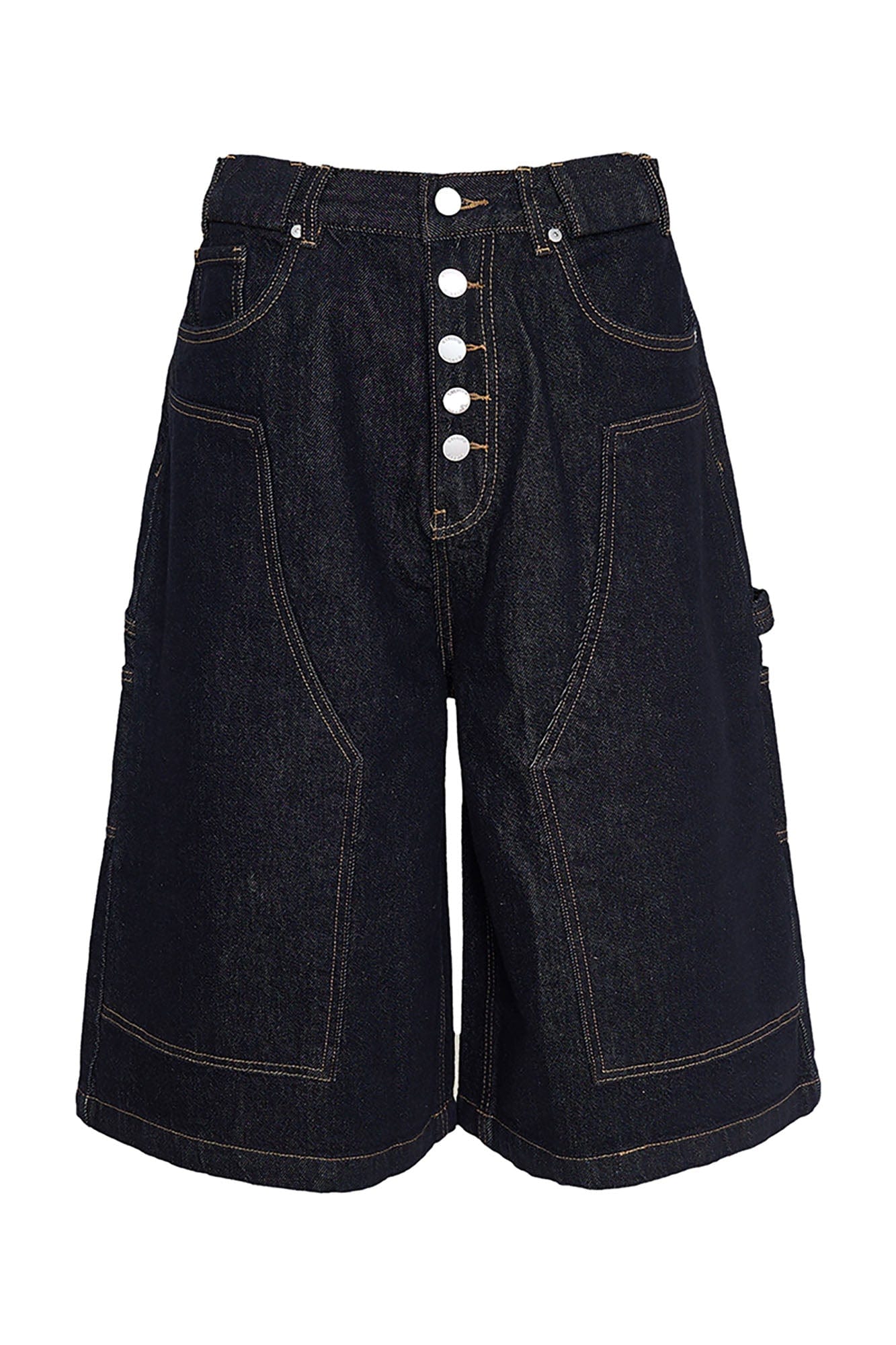 STEEPC Double-Knee Raw Denim Short