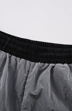 F2CE Metallic Nylon Panel Shorts