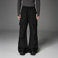CATSSTAC Multi-Pocket Paneled Drawstring Cargo Pants