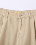 CLP Classic Rivet Pleated Oversized Shorts