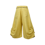 RELABEL Ruched Tencel-Acetate Oversized Shorts