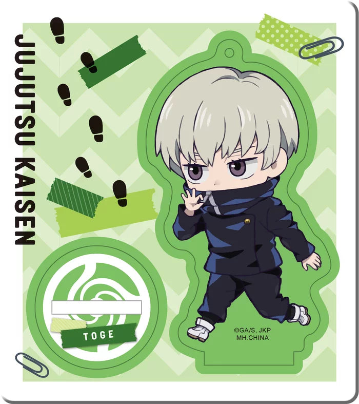Megahouse Tokotoko Acrylic Stand Jujutsu Kaisen Limited Ver. Trading Figures Keychains Box Set of 8
