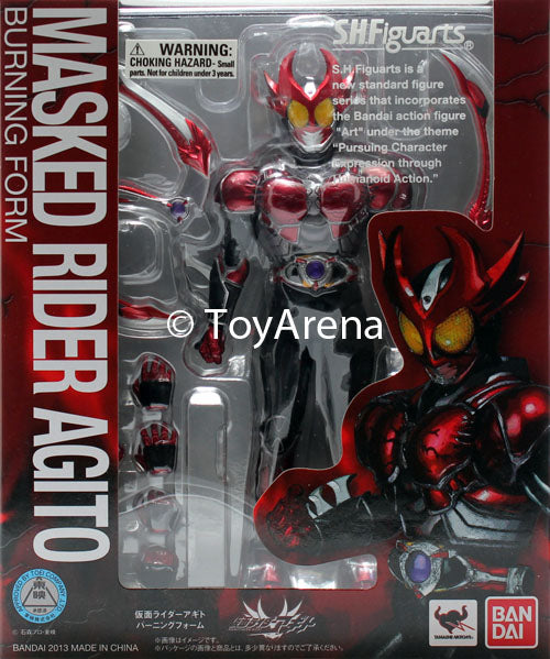 S.H. Figuarts Masked Kamen Rider Agito Burning Form Masked Rider Agito Action Figure