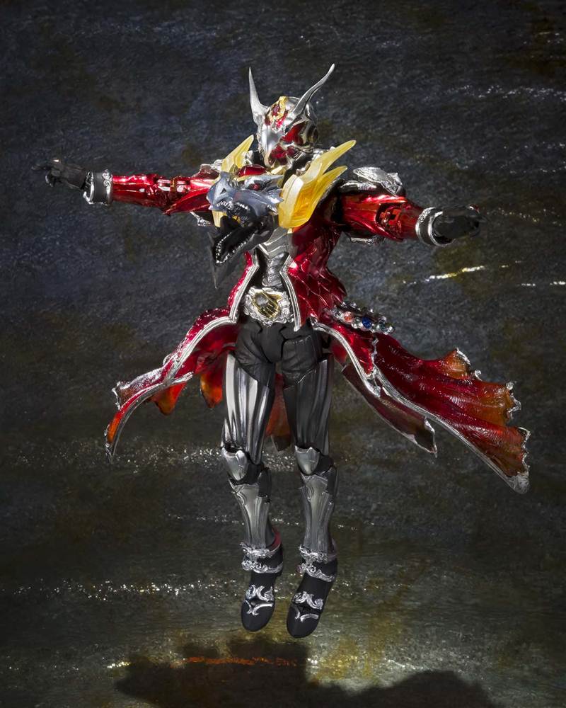 S.I.C. Masked Kamen Rider Wizard Flame Dragon & All Dragon Set (Item has Shelfware)