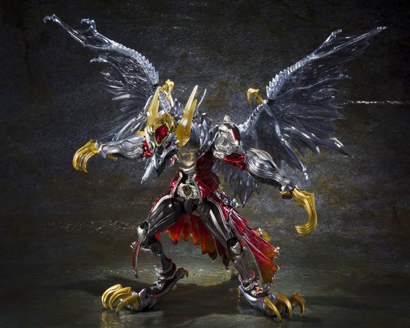 S.I.C. Masked Kamen Rider Wizard Flame Dragon & All Dragon Set (Item has Shelfware)