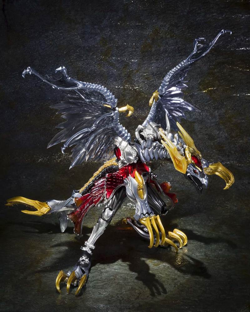 S.I.C. Masked Kamen Rider Wizard Flame Dragon & All Dragon Set (Item has Shelfware)