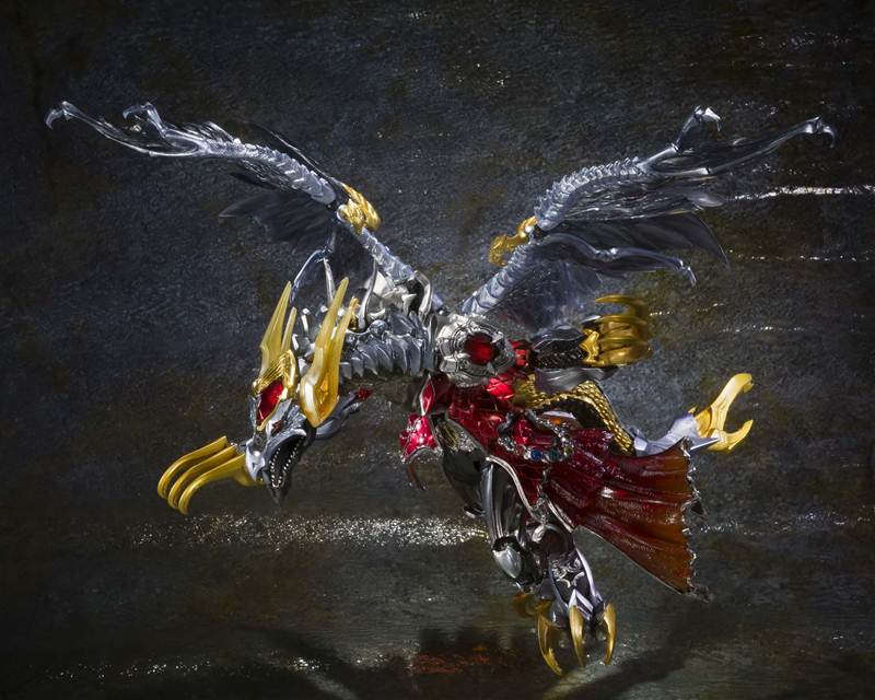 S.I.C. Masked Kamen Rider Wizard Flame Dragon & All Dragon Set (Item has Shelfware)