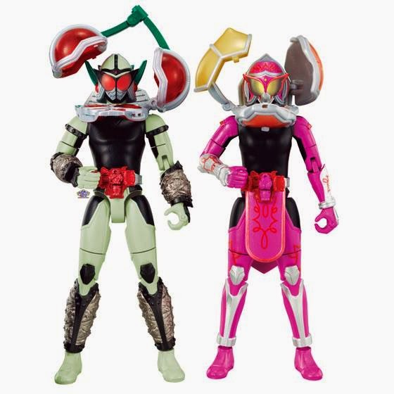 Masked Kamen Rider Gaim AC Kamen Rider Sigurd and Marika Cherry Energy and Peach Energy Arms PB03 Action Figure