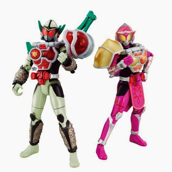 Masked Kamen Rider Gaim AC Kamen Rider Sigurd and Marika Cherry Energy and Peach Energy Arms PB03 Action Figure