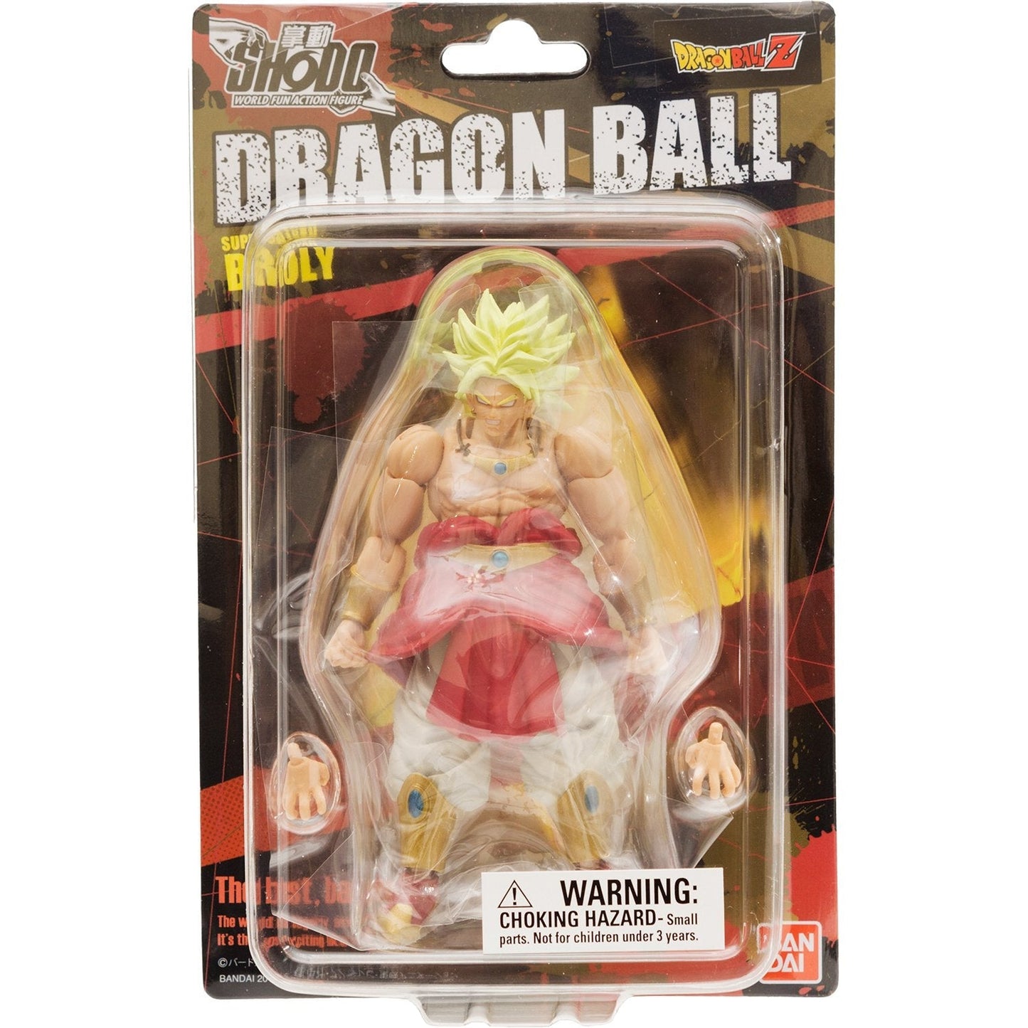 Bandai Dragon Ball Super Saiyan Broly Shodo Micro Action Figure