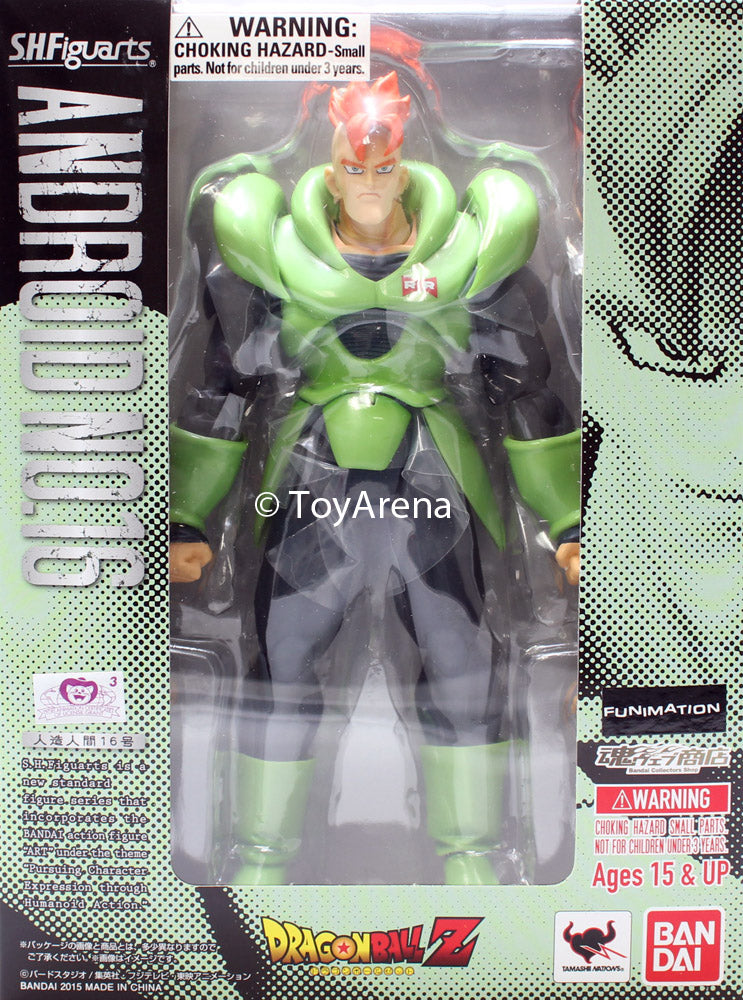 S.H. Figuarts Dragon Ball Z Android 16 Action Figure