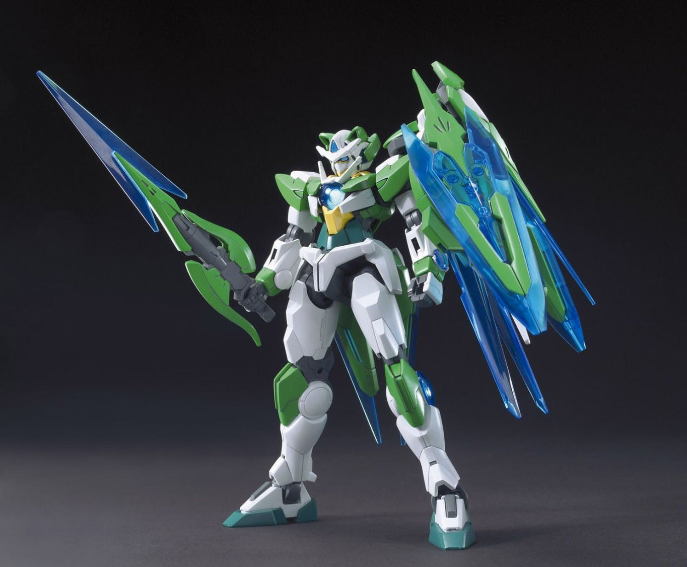 Gundam 1/144 HGBF #049 GNT-0000SHIA Gundam 00 Shia Qan[T] (Quanta) Model Kit