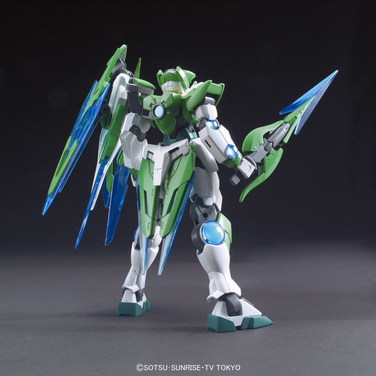 Gundam 1/144 HGBF #049 GNT-0000SHIA Gundam 00 Shia Qan[T] (Quanta) Model Kit