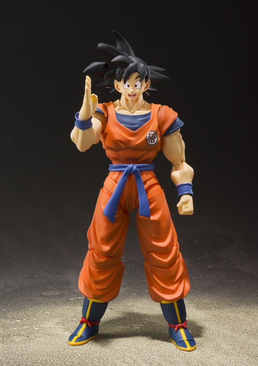 S.H. Figuarts Dragon Ball Z Son Goku 2.0 (A Saiyan Raised on Earth) Action Figure