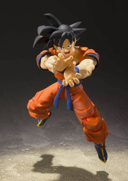 S.H. Figuarts Dragon Ball Z Son Goku 2.0 (A Saiyan Raised on Earth) Action Figure