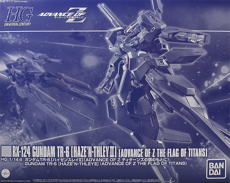 Gundam 1/144 HGUC Advance of Zeta RX-124 Gundam Tr-6 [Haze'n-thley II] (Titans Colors) Exclusive Model Kit