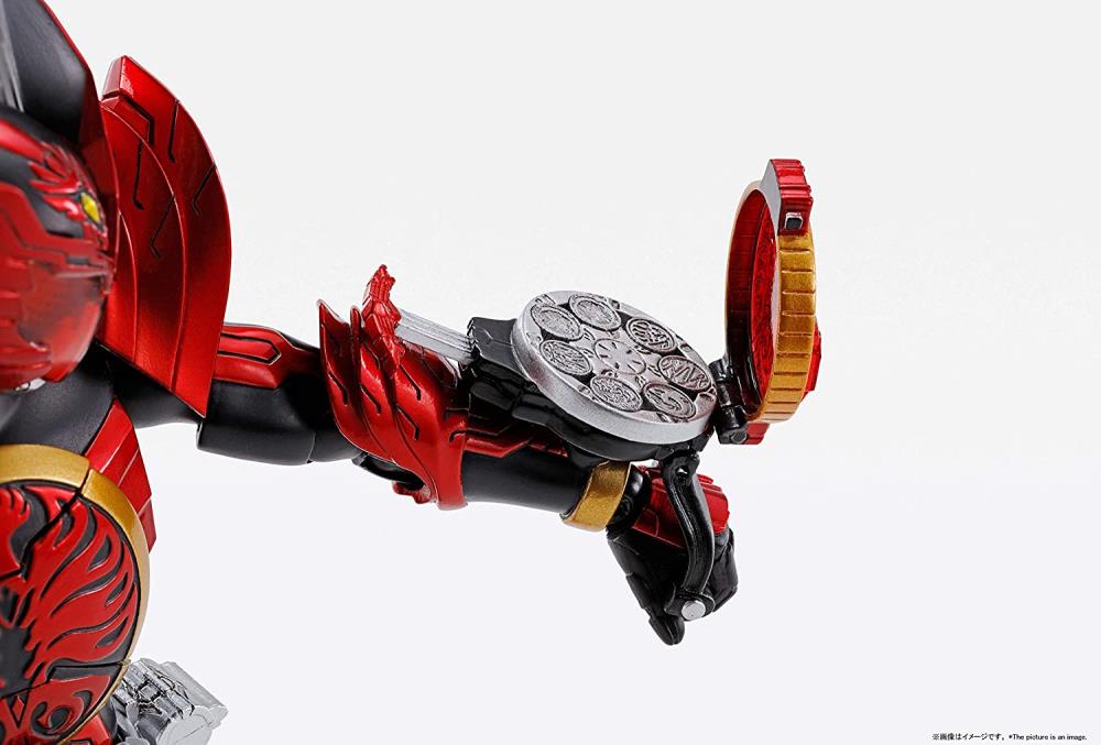 S. H. Figuarts Kamen Rider Shinkocchou Seihou OOO Tajadoru / Tajadol Combo Kamen Rider 000 Action Figure