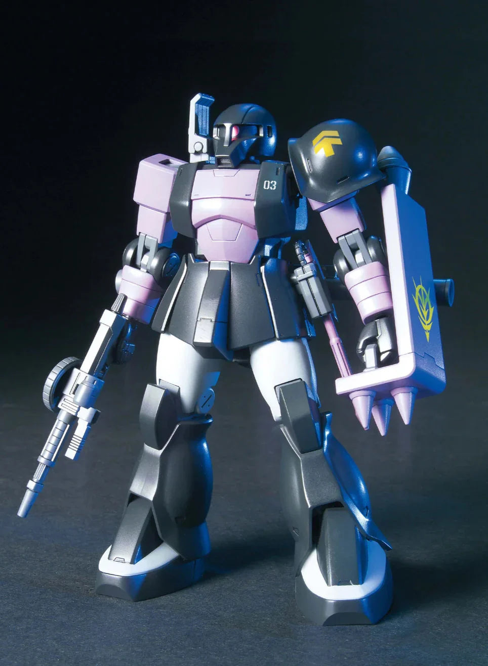 Gundam 1/144 HGUC #068 MSV MS-05B Zaku I (Black Tri-Stars) Model Kit