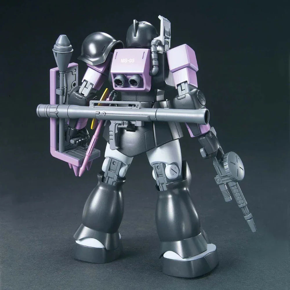Gundam 1/144 HGUC #068 MSV MS-05B Zaku I (Black Tri-Stars) Model Kit