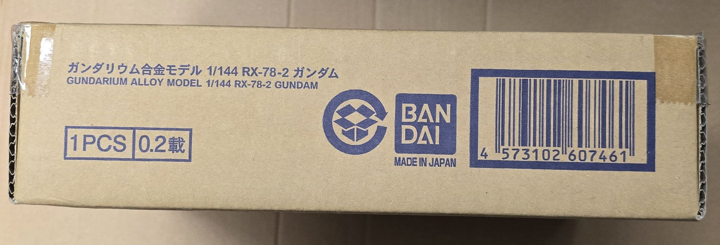 Gundam 1/144 Gundarium Alloy RX-78-2 Gundam Alloy Model Kit Limited Edition Exclusive RARE
