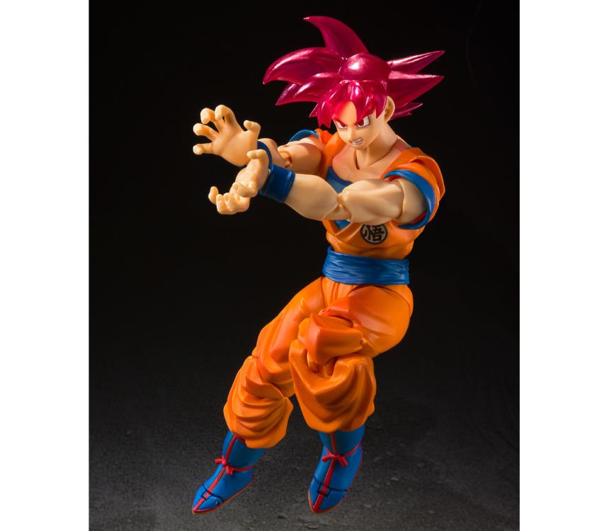 S.H. Figuarts Dragon Ball Super Saiyan God Son Goku Event Exclusive Color Edition 2021 Action Figure