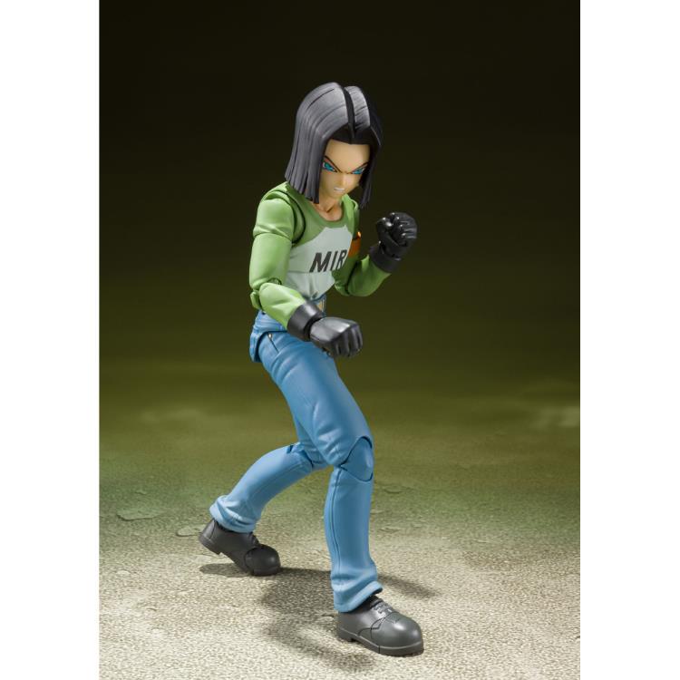 S.H. Figuarts Dragon Ball Super Android 17 (Universe Survival Saga) Exclusive Action Figure