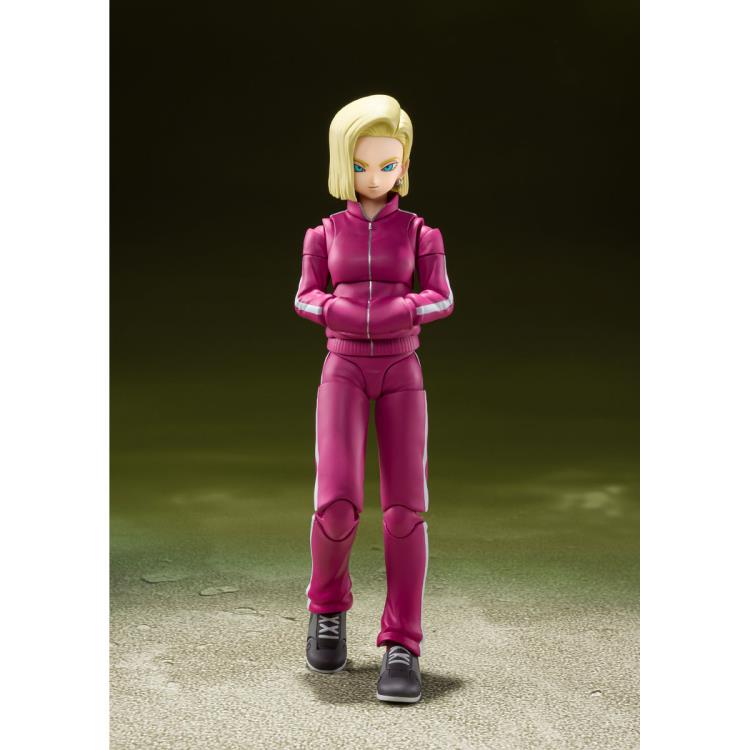S.H. Figuarts Dragon Ball Super Android 18 (Universe Survival Saga) Exclusive Action Figure