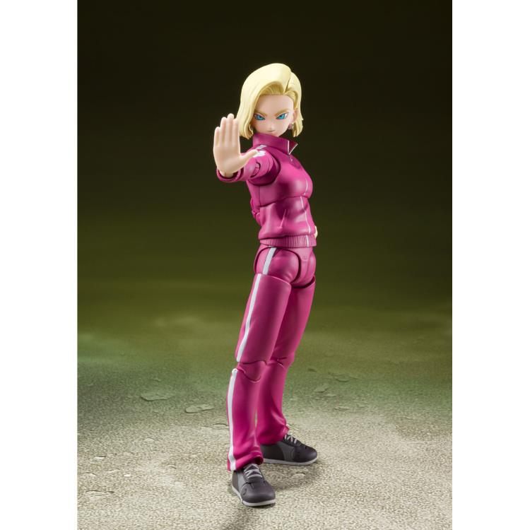 S.H. Figuarts Dragon Ball Super Android 18 (Universe Survival Saga) Exclusive Action Figure